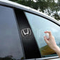 2 pegatinas para el parabrisas del coche con el logotipo