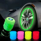 4 tapones luminosos para válvulas con logotipo de coche (universales)