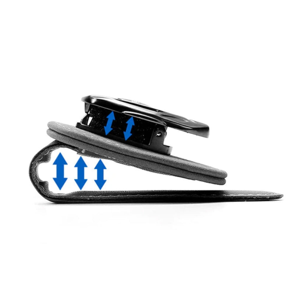 Clip multifuncional para gafas de ante con el logotipo de tu coche
